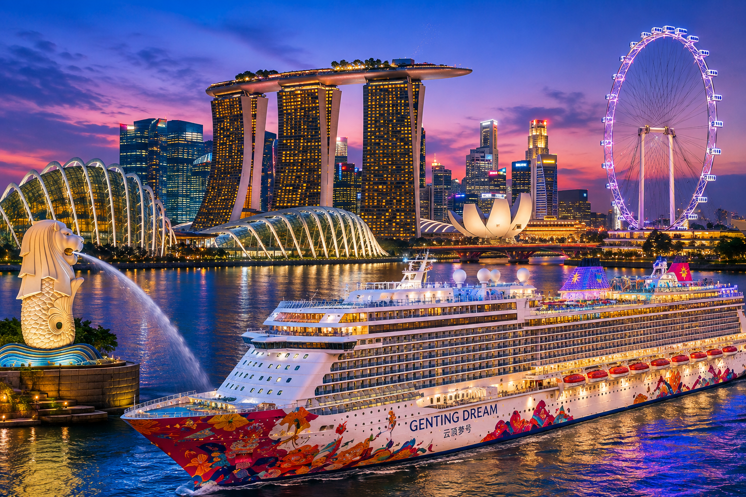 Singapore & Malaysia With Cruise Tour